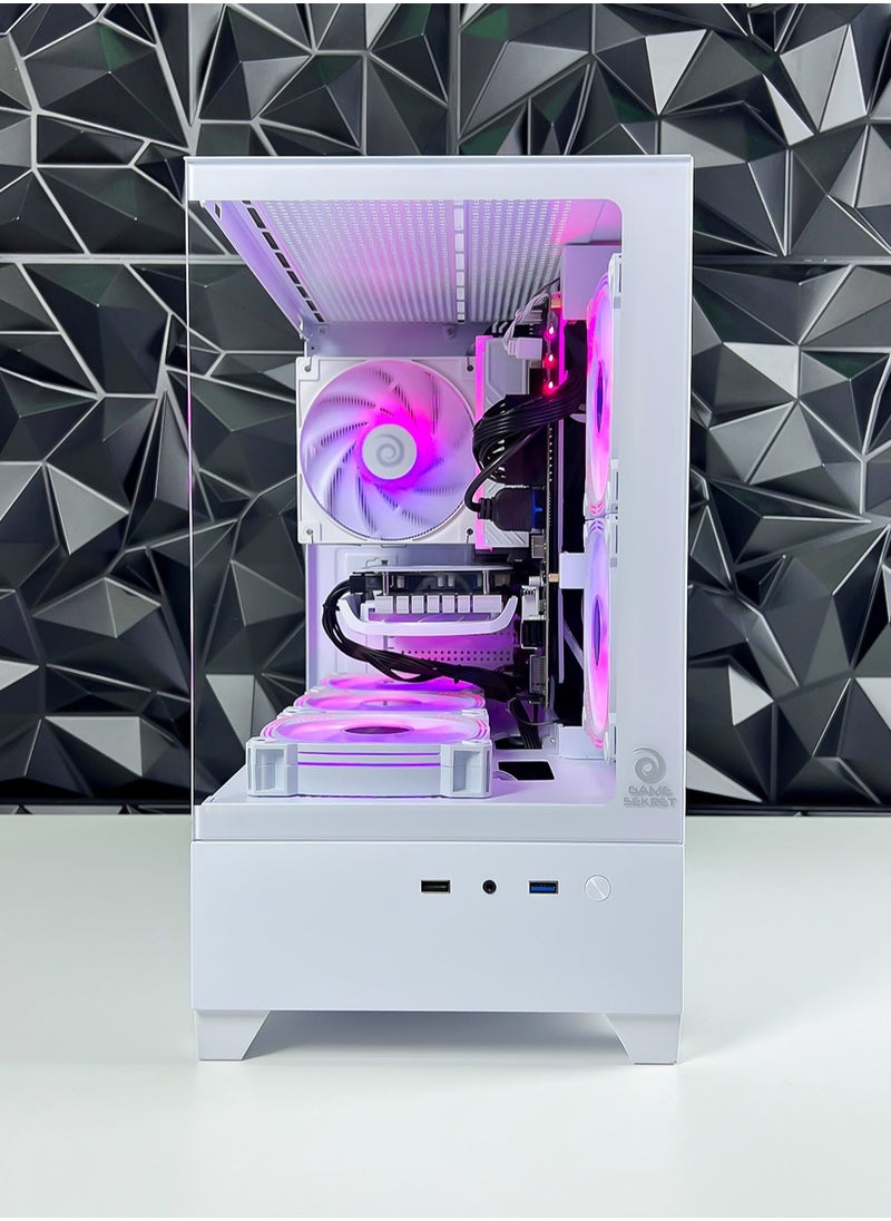 Game Sekret - Nova Air Gaming PC - Intel Core i5-13400F Processor | NVIDIA RTX 4060 8GB GPU | 16GB DDR4 RAM | 1TB M.2 NVMe SSD | Air Cooler | WiFi/Bluetooth Ready | Windows 11 Pro | Game Sekret Desktop Computer Tower - Image 1