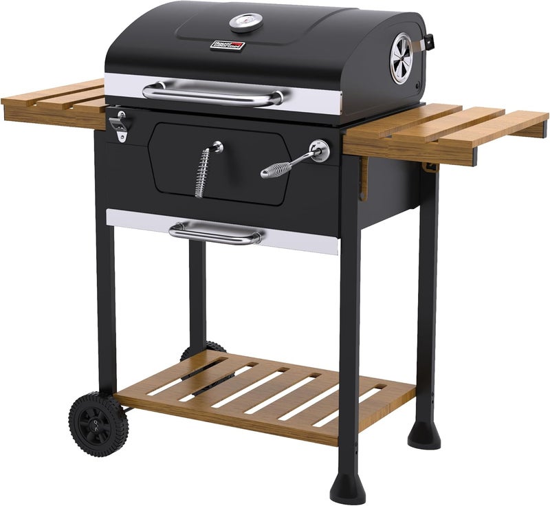 Royal Gourmet 24-Inch Charcoal BBQ & Smoker - Image 1