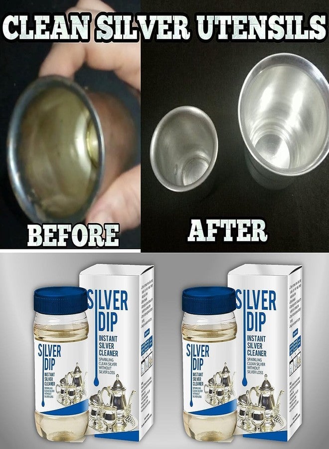 Zenvick Standerd Silver Dip – Fast-Acting Silver Cleaner for Home & Kitchen Use Instantly Restores Shine Without Fading or Damage - Image 4
