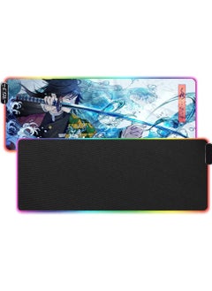 Generic Demon RGB Mouse Pad  Large Extended Gaming Mouse Pad , Stitched Edges, Ultra Thick 3 mm, Wide & Long Mousepad 30*80 CM  - Image 4