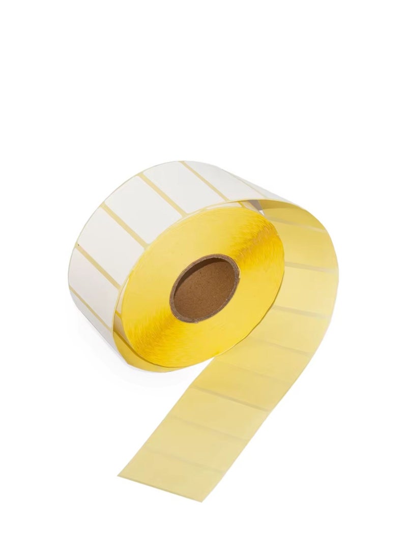 Terabyte 2 Rolls - 50mm x 25mm Barcode Label Sticker Direct Thermal 1000 Labels Per Roll - Image 2