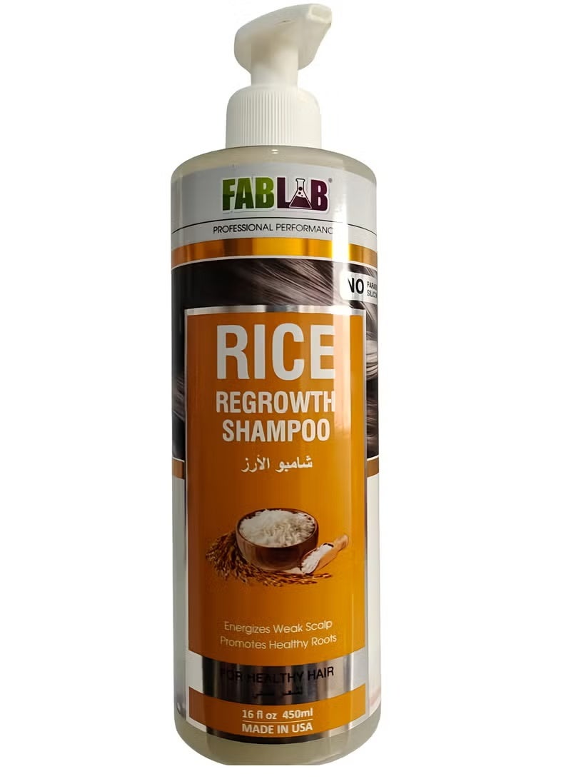 FabLab Rice Shampoo for Healthy Hair 450ml