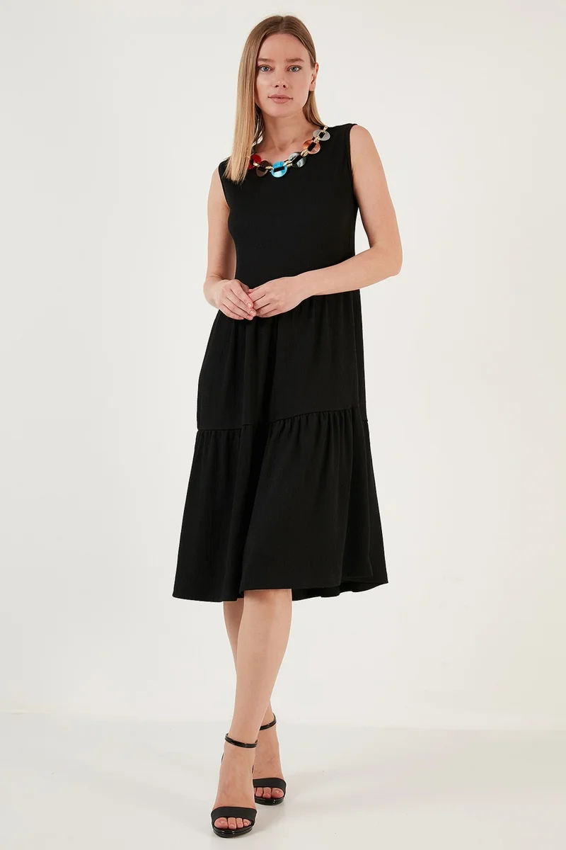 Lela Tiered A-Line Dress