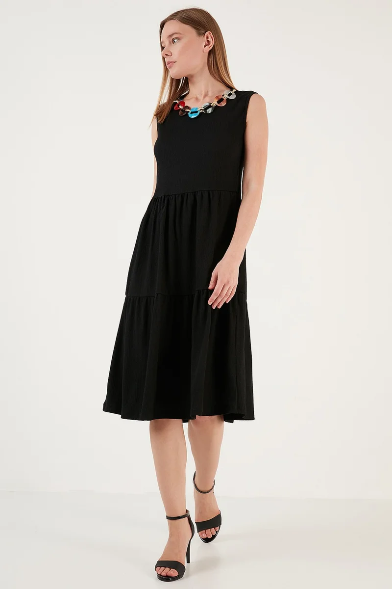 Lela Tiered A-Line Dress