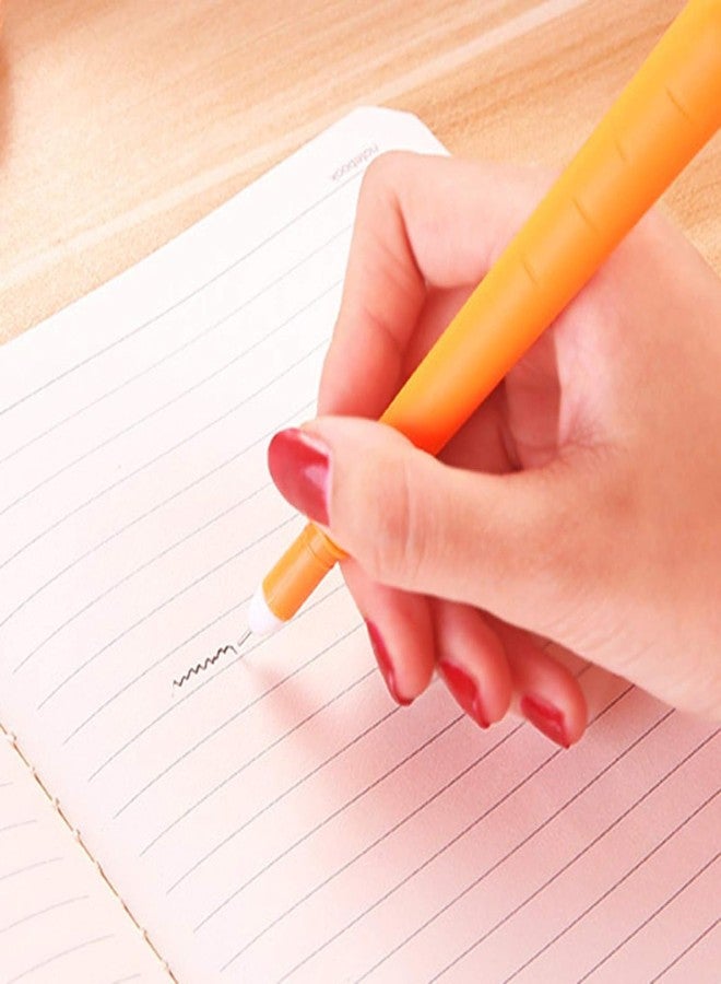 YSSZAM 3 Pc Orange School Company Writing Gel Pen, Creative Classic Cute to Write Smoothly Funny Carrot 0.5mm Black Gel Ink Writing Pen Office School Supply Creative Gift - Image 5