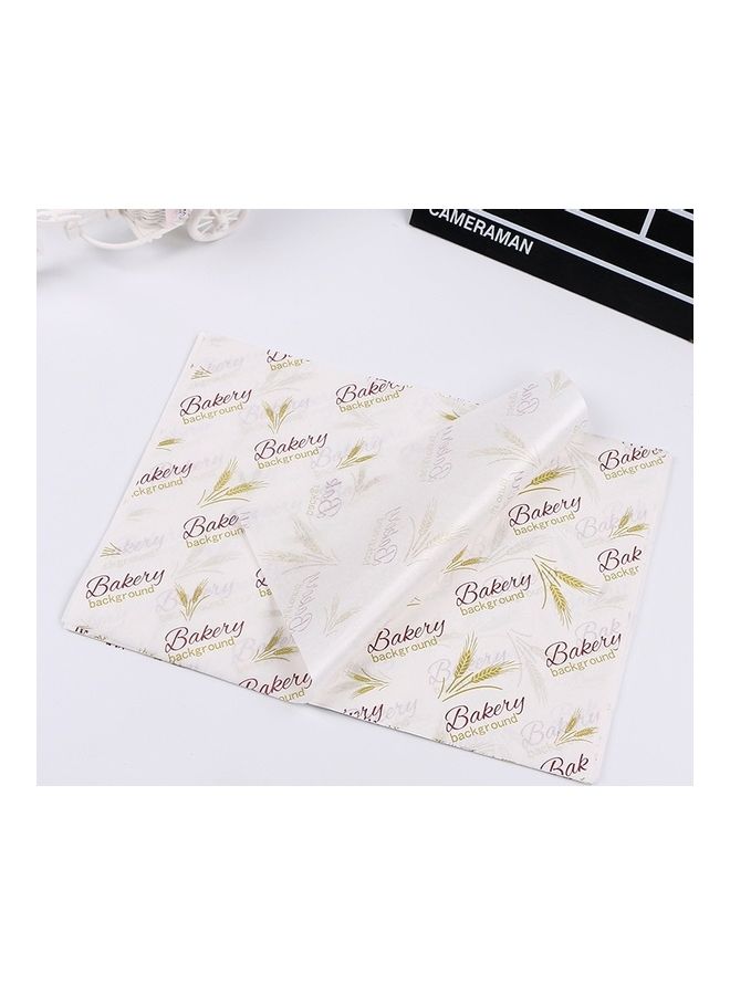 Wheat English Cake Greaseproof Baking Paper Multicolour - Image 1