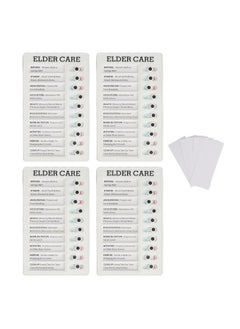 4pcs Sliding Routine Chart for Elder Care To Do List Schedule Removable Checklist Task Board with 10pcs Replacement Cards - pzsku/Z5C03F7818F0BD085EBCFZ/45/_/1726482223/cc28d03a-45a7-4575-98ca-938b2ef0a115