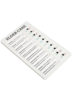 4pcs Sliding Routine Chart for Elder Care To Do List Schedule Removable Checklist Task Board with 10pcs Replacement Cards - pzsku/Z5C03F7818F0BD085EBCFZ/45/_/1726482231/ed16a312-3624-45b2-b055-018380ba1799