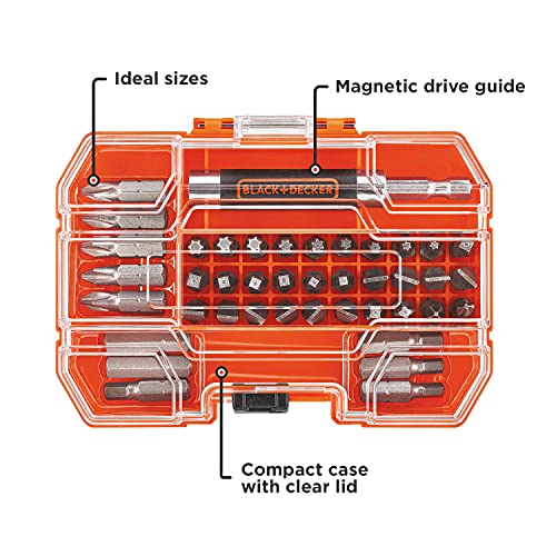 BLACK+DECKER 42-Piece Bit Set for Screwdriver (BDA42SD) - Image 2