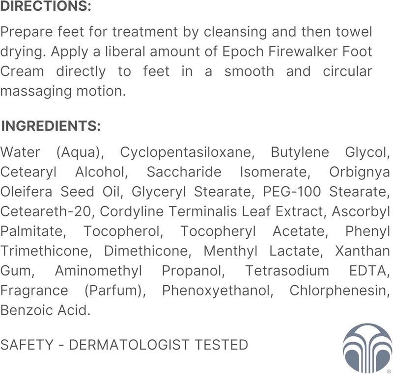 Nu Skin Epoch Firewalker Relaxing Foot Cream - 100ml - Image 2