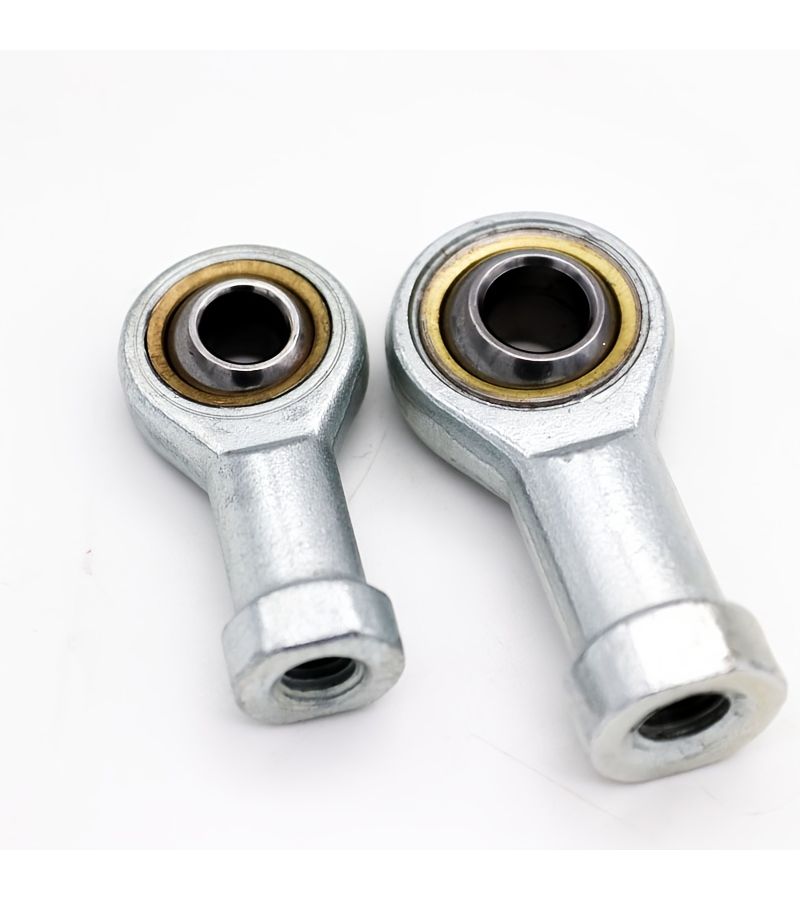 4Pcs Steel Rod End Spherical Bearings SI8 8mm Male Female Ball Joint Metric Threaded High Durability - Image 1