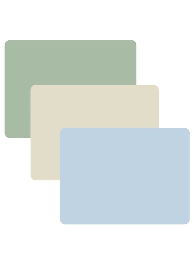 PandaEar 3 Pack Silicone Mats for Crafts, Resin Casting, Jewelry Making, Play Dough, & Art Supplies, Nonstick Heat-Resistant Large Sheets for Crafting, 15.7"x 11.8" - Image 1