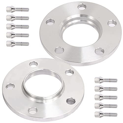 ECCPP 2X 5 Lug Hubcentric Wheel Spacers 10mm 5x120mm Fits for E82 E88 E36 E46 E90 Wheel Spacers E92 318i 135i 335d Wheel Spacers - Image 1