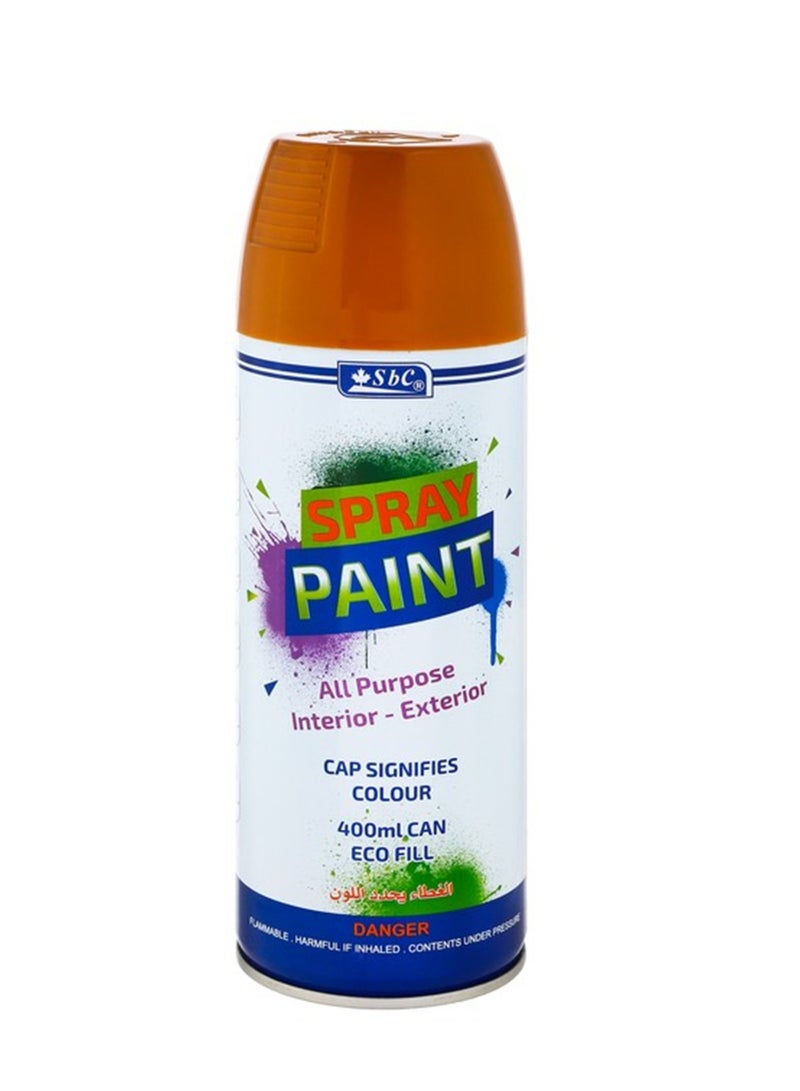 SBC All Purpose Spray Paint 400ml Content Rust