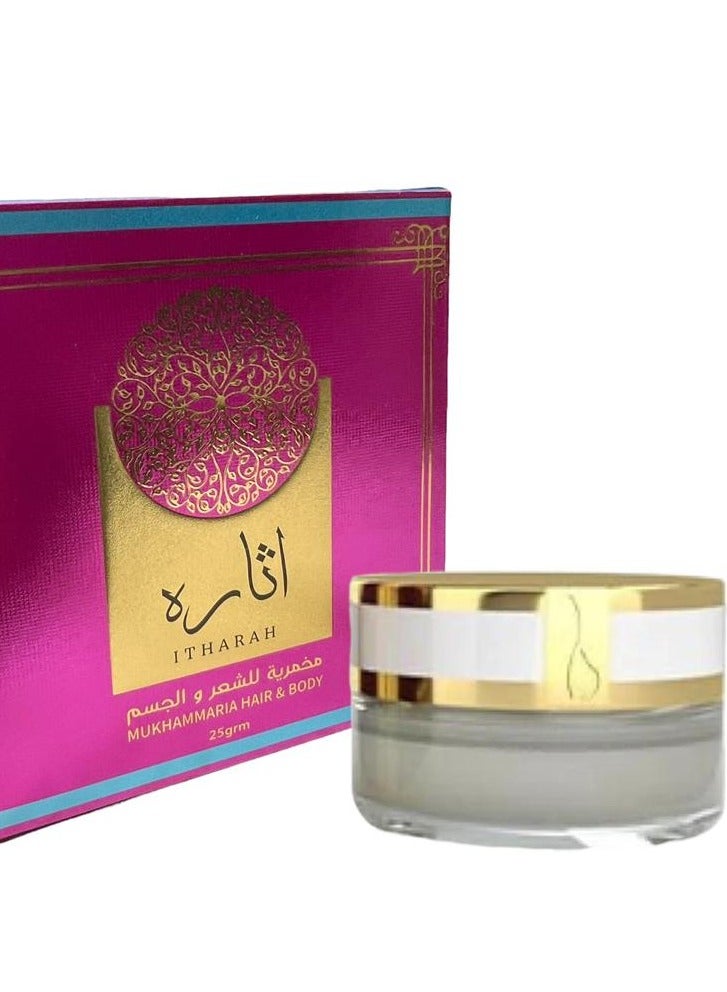 عطري  مخمرية للشعر و الجسم -اثاره