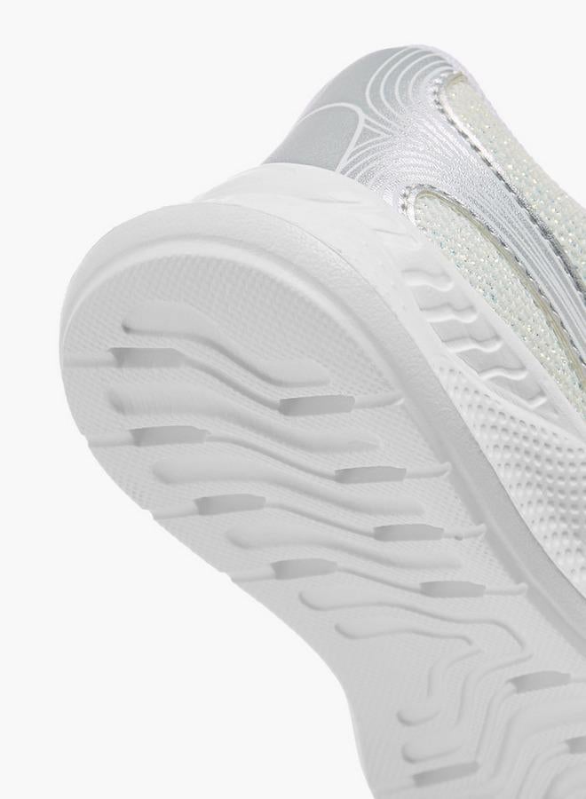 Barefeet Girls Panelled Hook and Loop Sneakers - Image 5