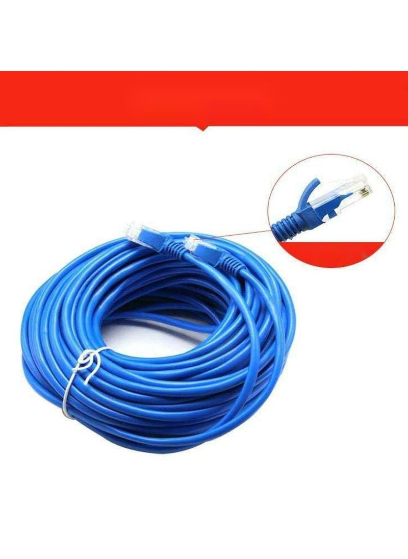 RJ45 CAT5 Ethernet LAN Network Cable Blue