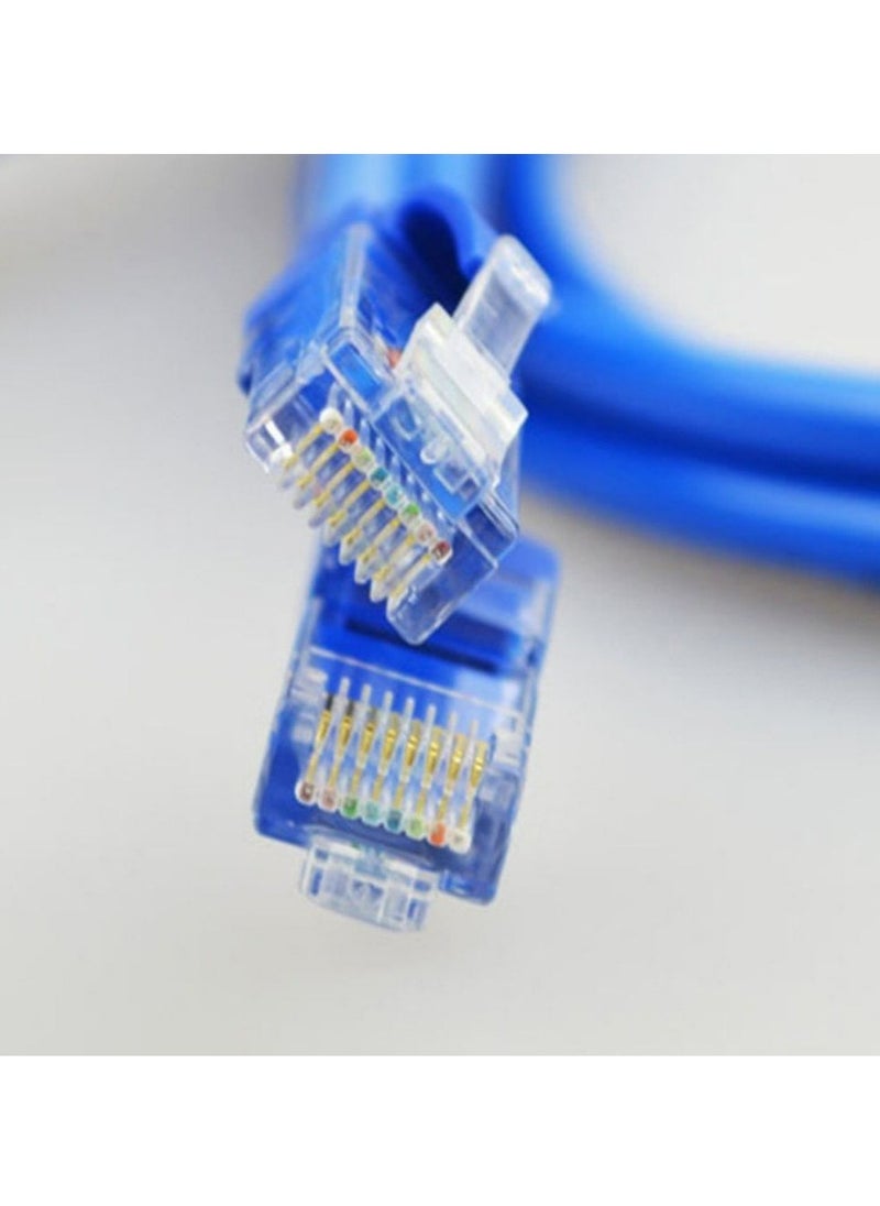 RJ45 CAT5 Ethernet LAN Network Cable Blue