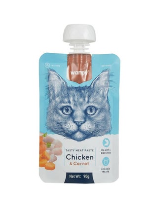 معجون لحم وانبي اللذيذ بنكهة الدجاج والجزر للقطط 90 جرام - pzsku/Z5C0495A31DB4C23A4D6FZ/45/1755646336/696f646c-a7ef-47b7-a943-64685cedaa46