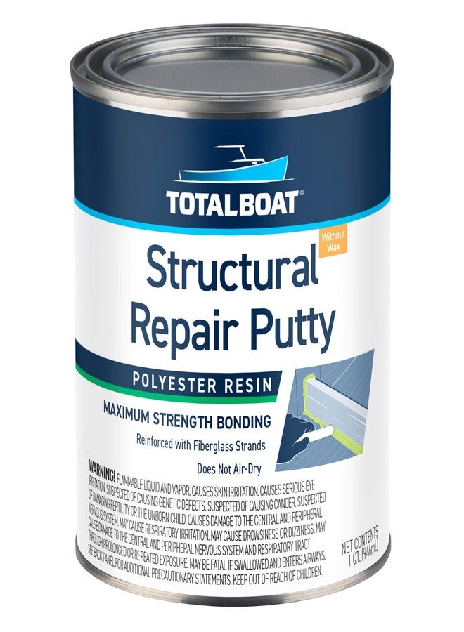 TotalBoat Polyester Construction Repair Putty (Quart Kit) - Image 1