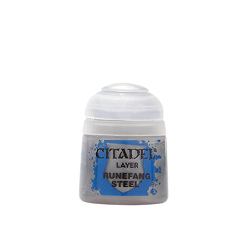 Citadel Warhammer Layer Paint Runefang Steel 12ml - Image 3