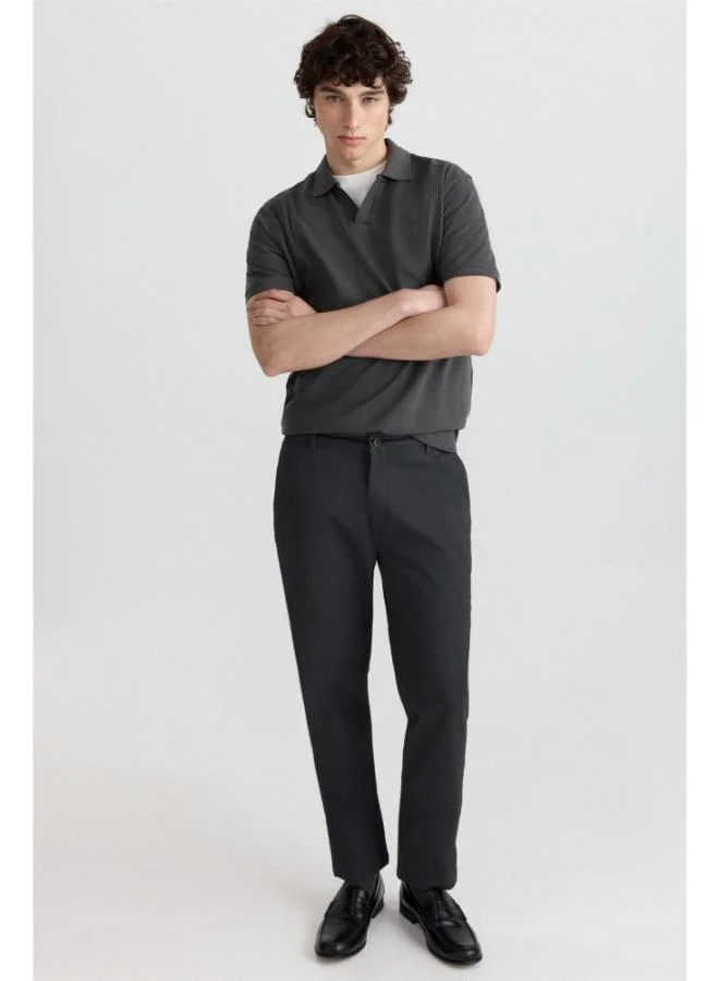 Springfield Regular fit resort collar polo shirt