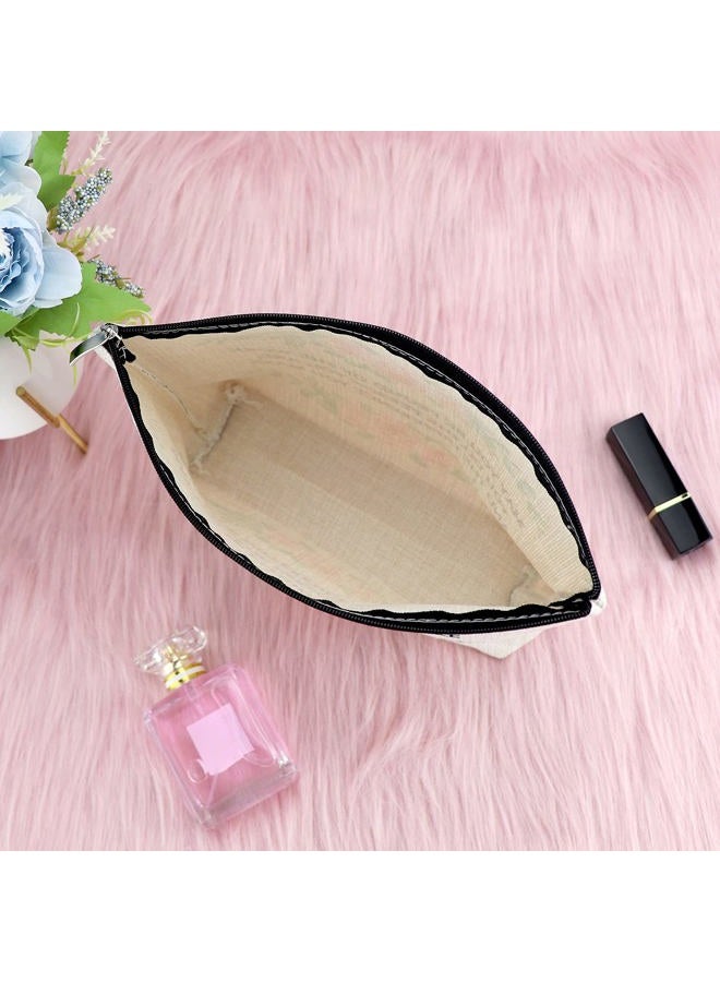 Sfodiary Thank You Gift Makeup Bags Inspirational Gift for Women Cosmetic Bag Appreciation for Employee Volunteer Coworker Leaving Gift Birthday Gift for Her Christmas Gift Travel Cosmetic Pouch, - Image 5