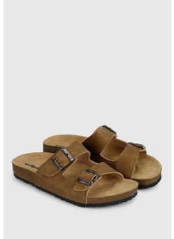 eclipse Mink Leather Women's Slippers  - Image 2