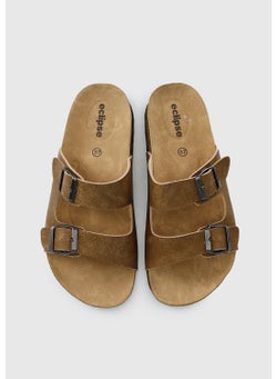 eclipse Mink Leather Women's Slippers  - Image 4