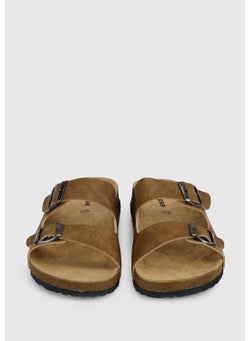 eclipse Mink Leather Women's Slippers  - Image 3