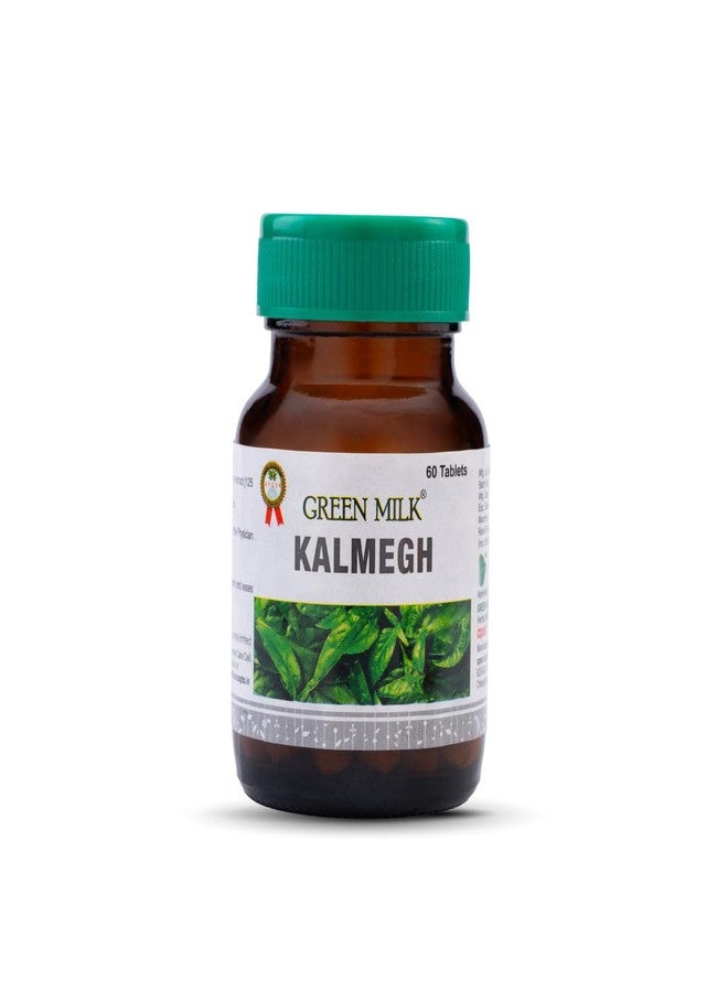 Green Milk Kalmegh Tablets | Ayurvedic Liver Detox & Immunity Support Supplement | Supports Liver Cleansing, Digestion & Metabolic Balance | Helps Improve Immunity, Detox & Digestive Comfort | Herbal Kalmegh Wellness Formula | 60 Tablets - Image 1
