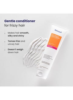 RE' EQUIL Anti Frizz & Smoothening Aloe Vera Conditioner With Babassu Oil | Tames Frizz & Hydrates Dry Hair | Protein & Silicone Free | All Hair Types | 150 Ml,1 Count  - Image 2