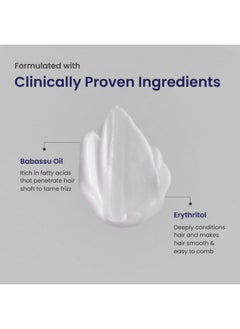 RE' EQUIL Anti Frizz & Smoothening Aloe Vera Conditioner With Babassu Oil | Tames Frizz & Hydrates Dry Hair | Protein & Silicone Free | All Hair Types | 150 Ml,1 Count  - Image 5