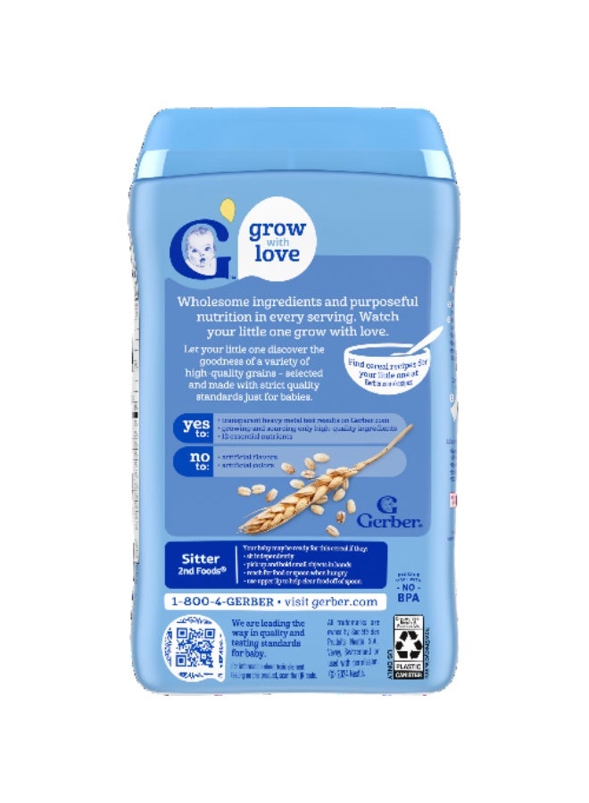 Gerber 2nd Foods Cereal For Baby Grain & Grow Baby Cereal Multigrain 16 Oz - Image 2