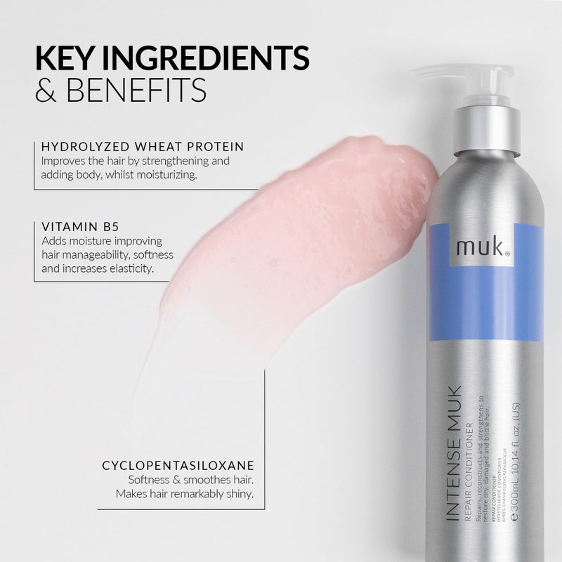 MUK. Haircare Intense Repair Conditioner - 300ml - Image 4