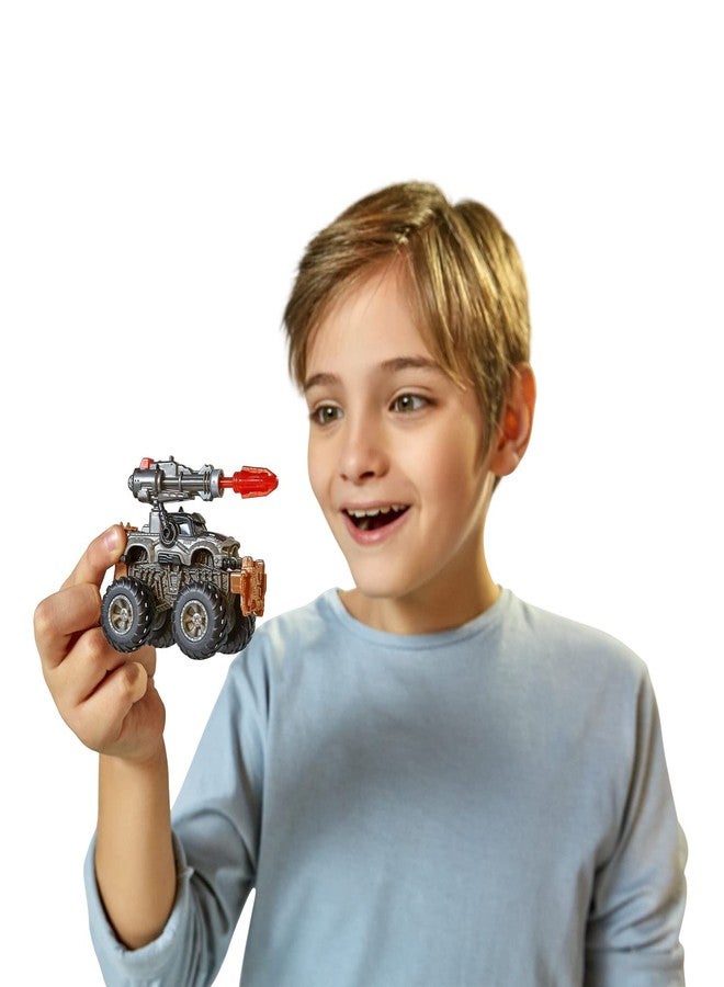 5 Surprise Monster Trucks Series 1 (2 Pack) by ZURU, Miniature Mystery Collectible Capsules, Mini Toy Truck, Battle Toys for Boys, Kids, Teens - Image 5
