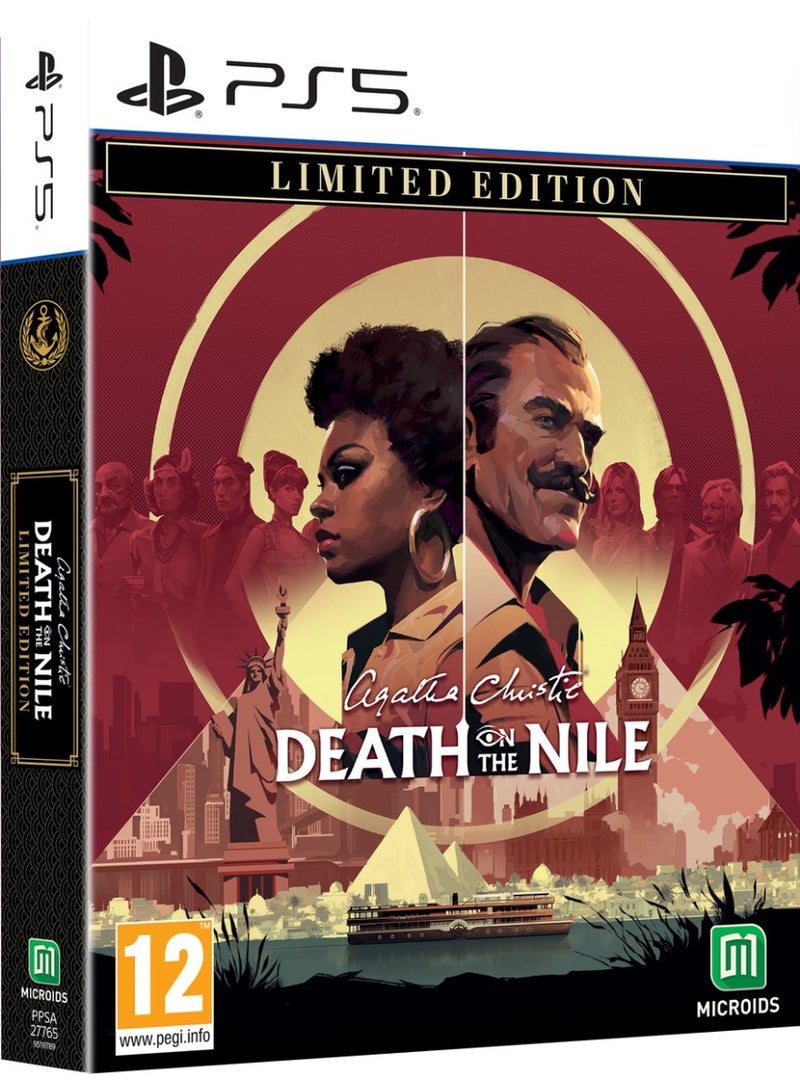 MICROIDS Agatha Christie:  Death on the Nile - PlayStation 5 (PS5) - nintendo_switch - Image 1