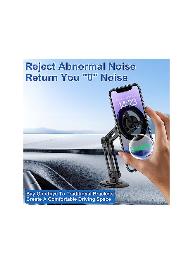 Green Tiger Car Phone Holder, Magnetic Phone Holder for Car 360° Adjustable Cell Phone Mount Magnetic Suction Car Phone Holder Universal Metal Car Phone Holder for All Mobile Phones - Image 2