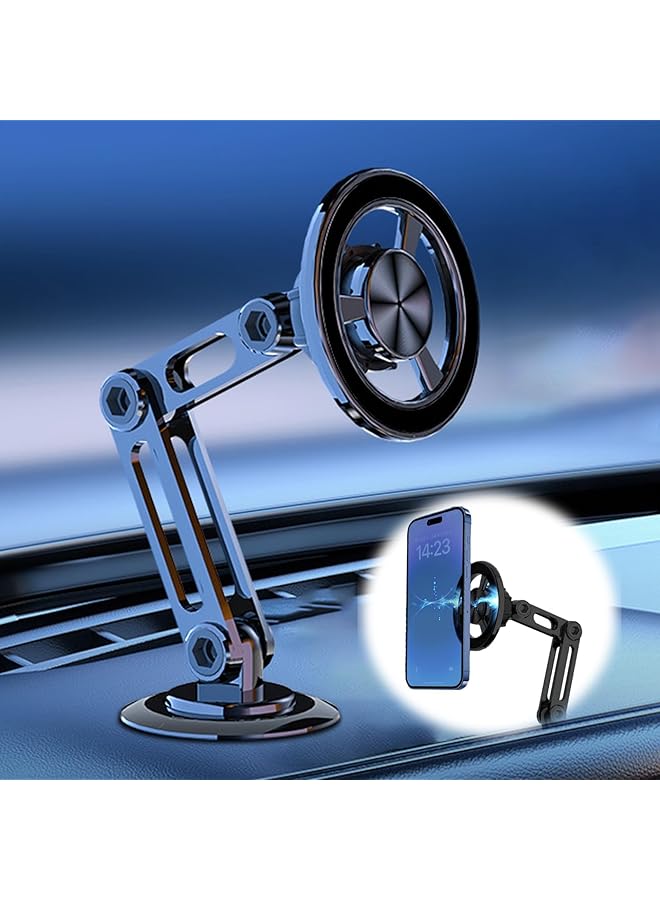 Green Tiger Car Phone Holder, Magnetic Phone Holder for Car 360° Adjustable Cell Phone Mount Magnetic Suction Car Phone Holder Universal Metal Car Phone Holder for All Mobile Phones - Image 1