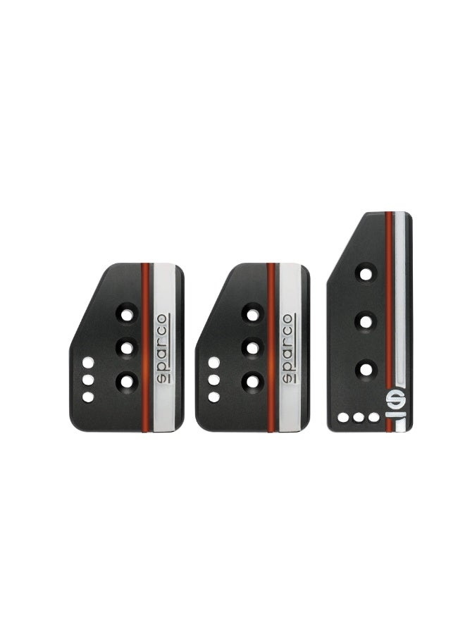 سباركو طقم دواسات سبـاركـو ألمنيوم/أسود - 923:AE009488