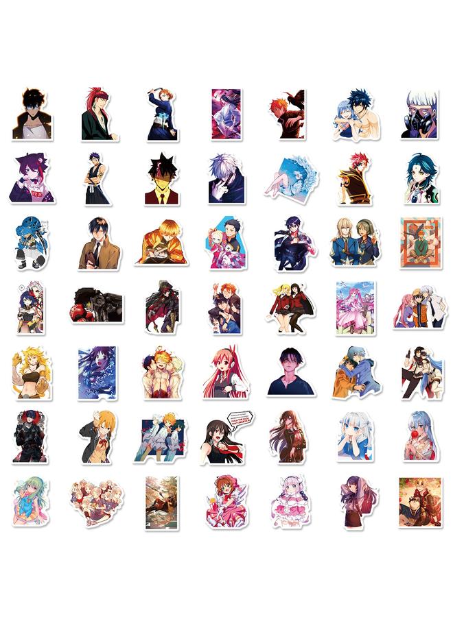 Bluejw 200 Cartoon Mix Stickers Cartoon Diffuse Stickers Luggage Skateboard Refrigerator Mobile Phone Stationery Decoration - Image 4