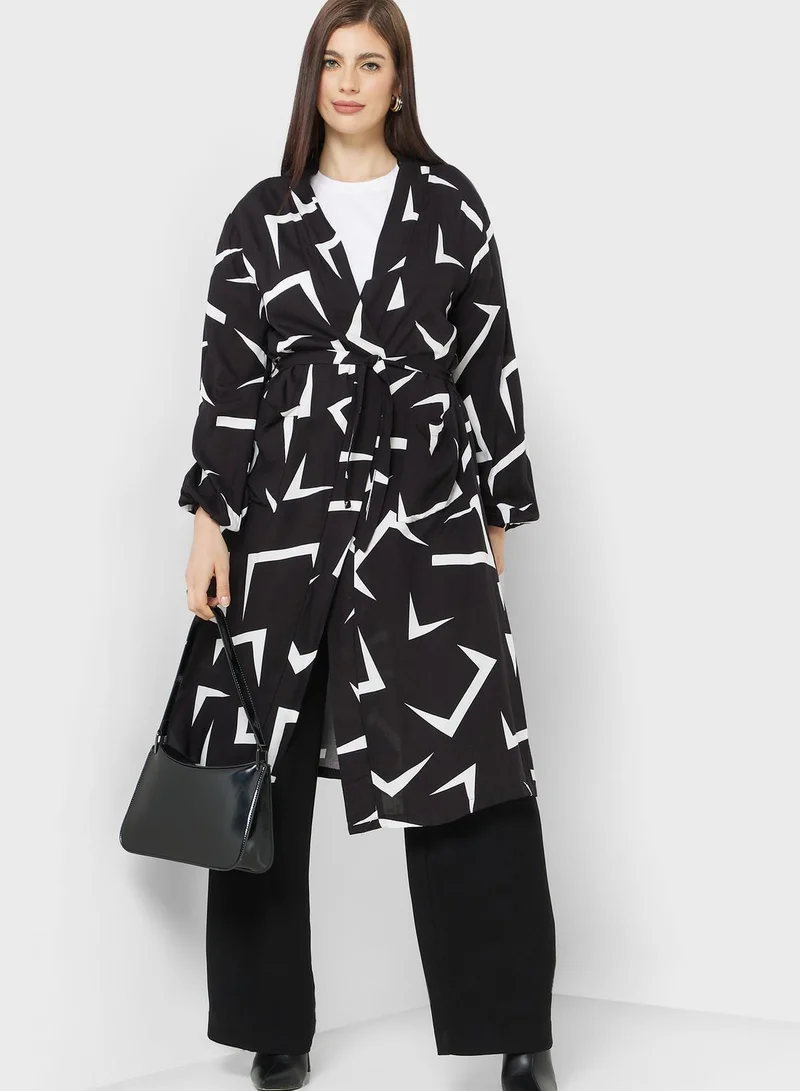 Khizana Printed Layering Light Jacket
