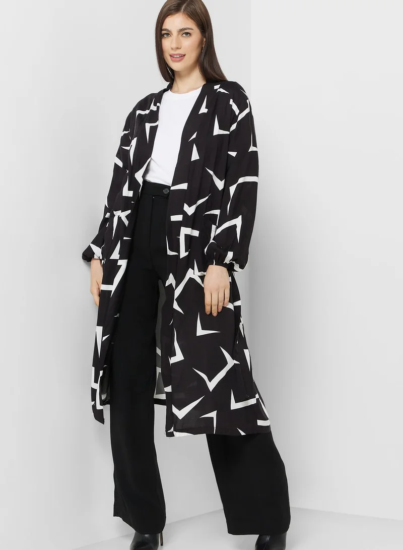 Khizana Printed Layering Light Jacket
