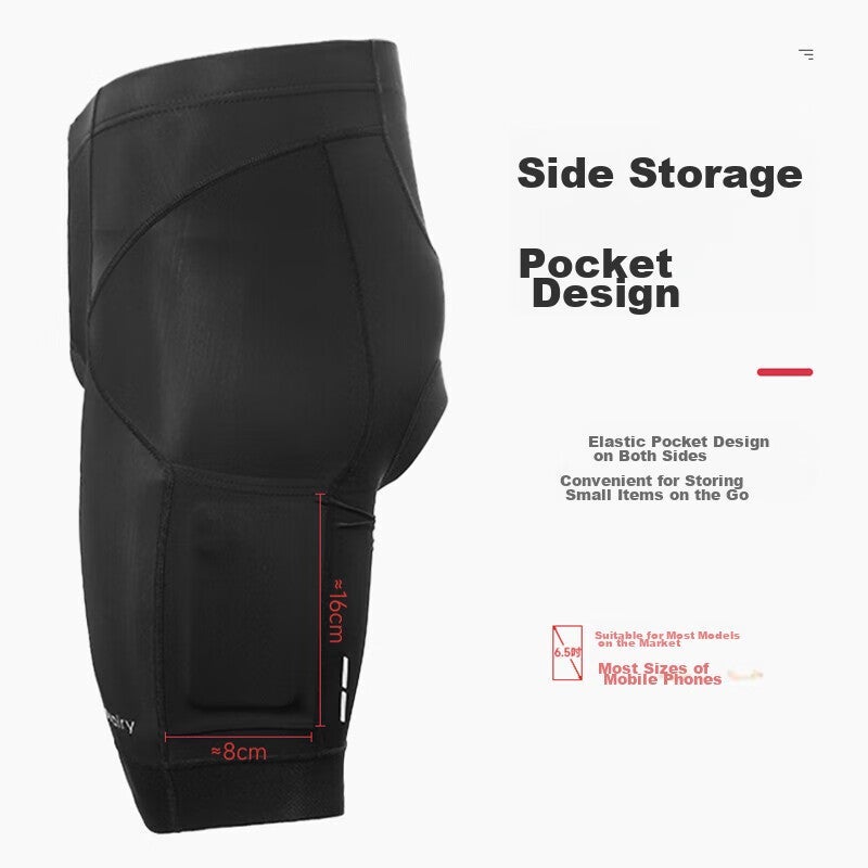 JD Jing Zao CAVALRY Cycling Shorts, Bicycle Riding Wear, Summer And Autumn Men's Padded Shorts, Mountain Bike Road Bike Pants, Seat Cushion Equipment, XL - Image 4