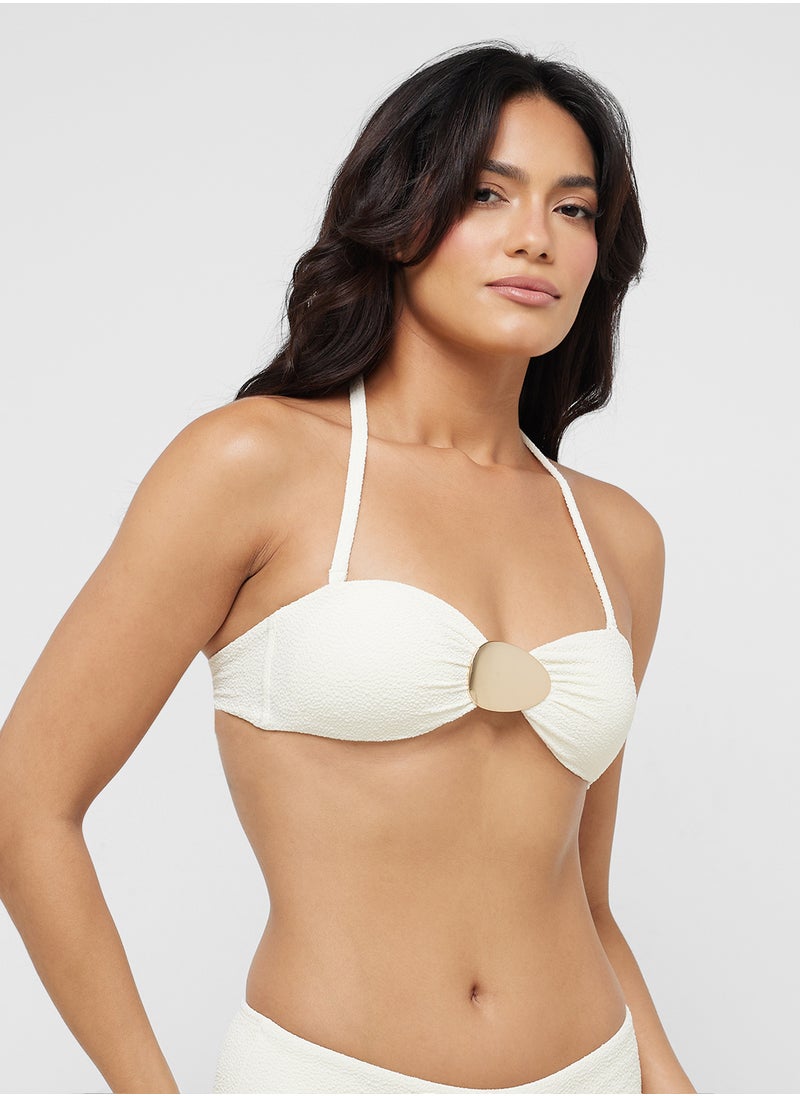 hunkemoller Halter Neck Bikini Top  - Image 1