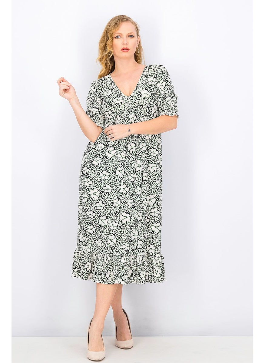 Women Floral Midi Casual Dress, Black Combo - pzsku/Z5C05AEF7EA2AE232215BZ/45/_/1728397394/c819ce39-041a-4a5e-97ab-6e51afc195b9