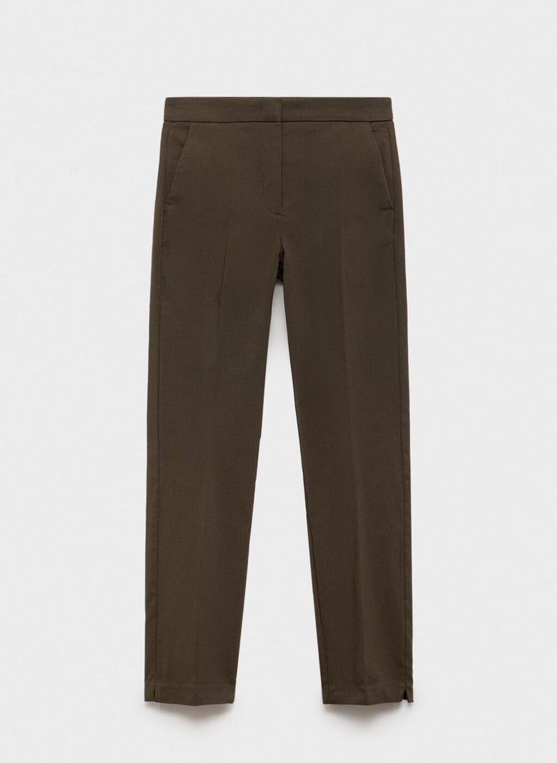 MANGO Crop Skinny Trousers  - Image 5