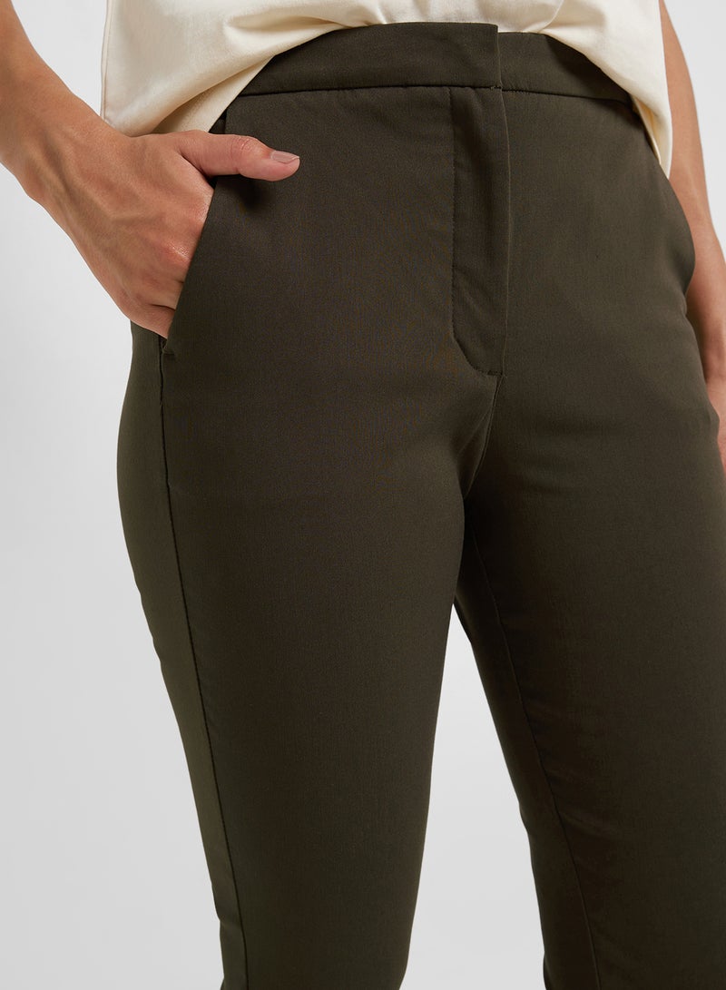 MANGO Crop Skinny Trousers  - Image 3