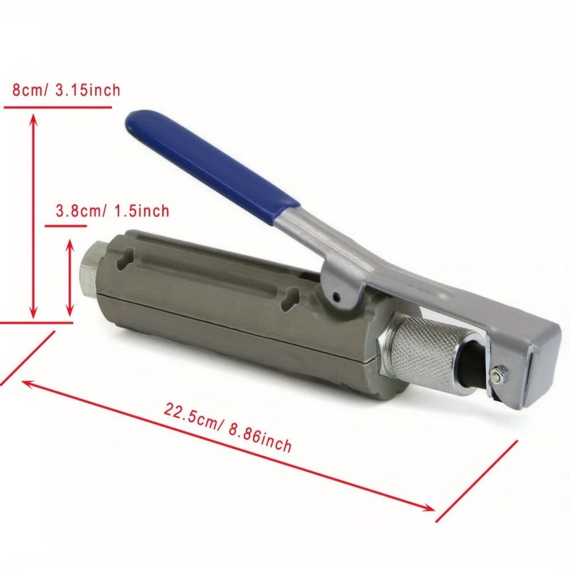 Air Sandblaster Gun With 4 Tips Straight Grip Sand Blasting Tool - Image 2