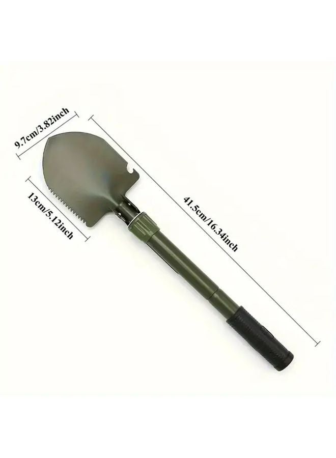 1pc T TOVIA Portable Folding Shovel Heavy Duty Metal Multifunctional Survival Gear - Image 4